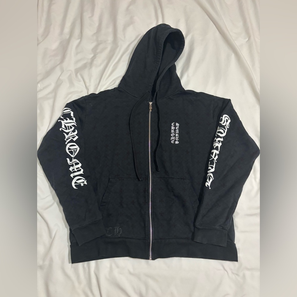 Chrome Hearts zip up hoodie
